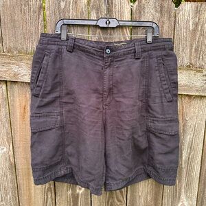 Tommy Bahama Black Cargo Shorts Relaxed Fit